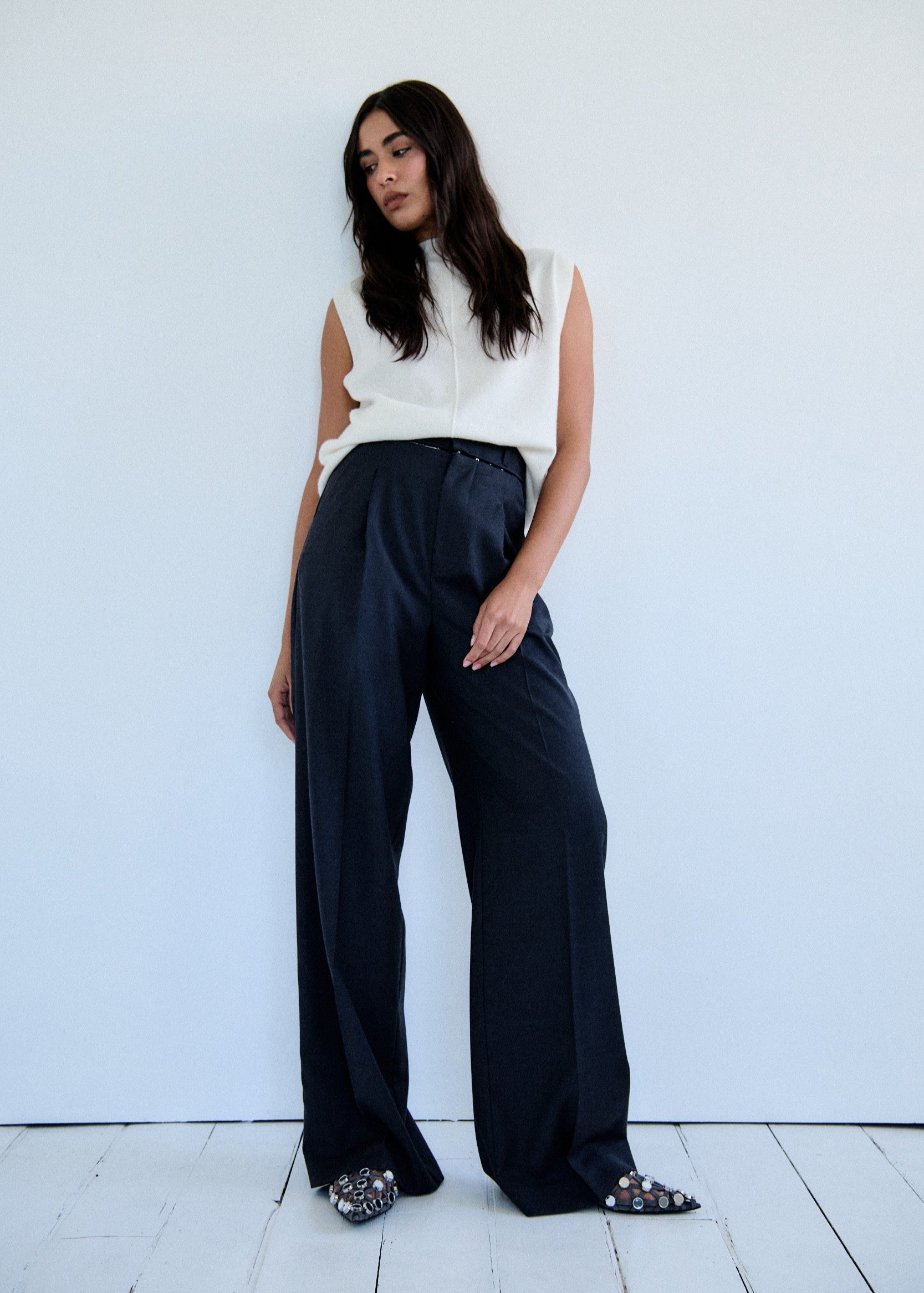 DEE PANT CHARCOAL