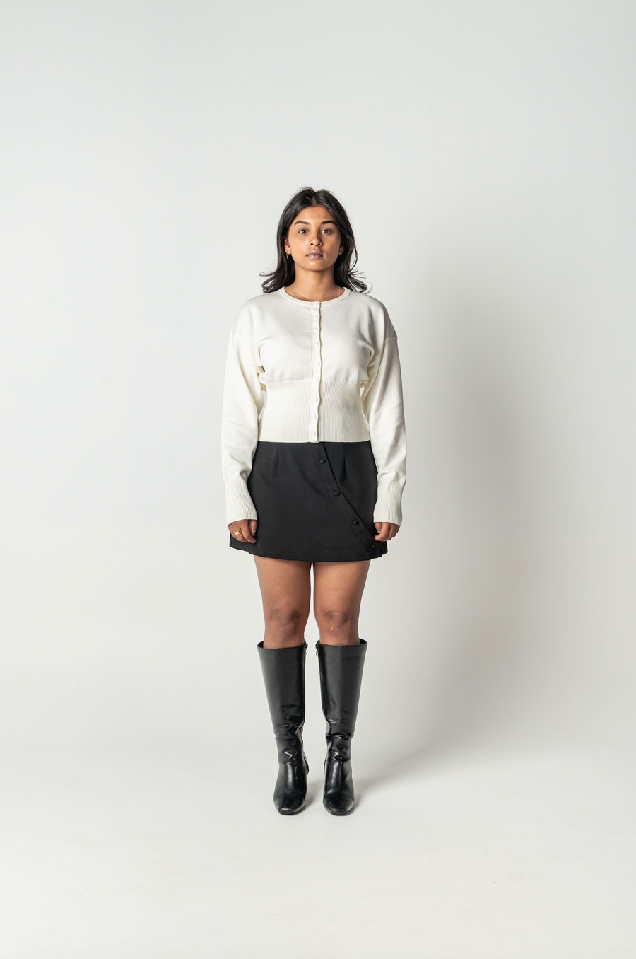 Founder Cardigan Cream