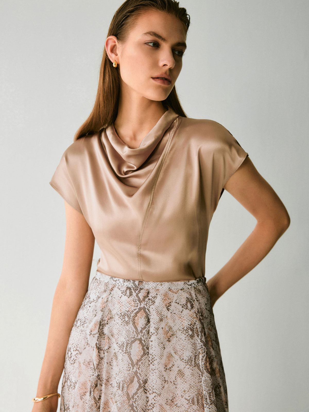 Iris Silk Blouse