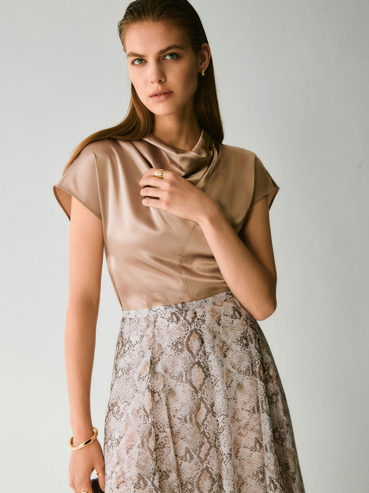Iris Silk Blouse