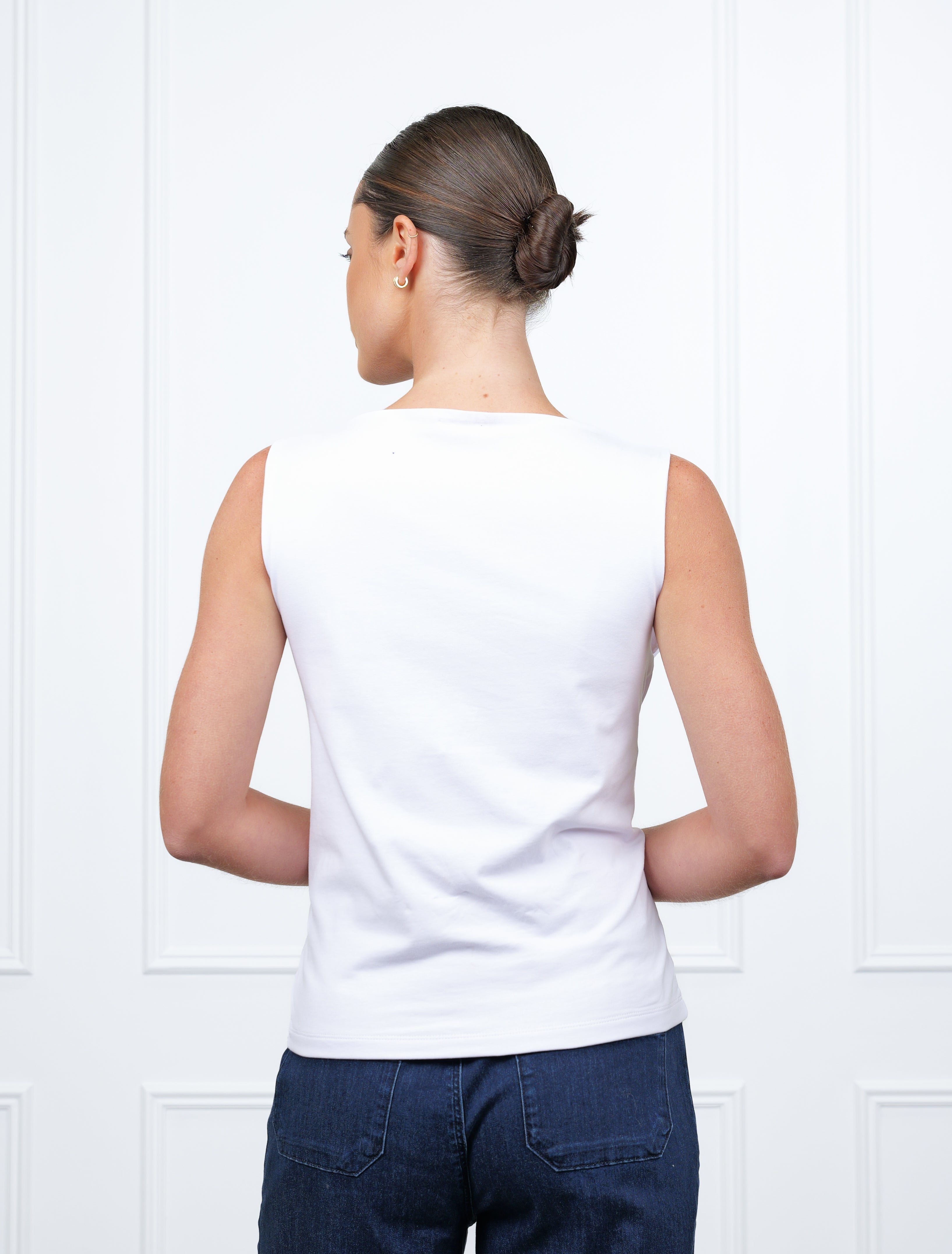 Shell Top White - Zjoosh