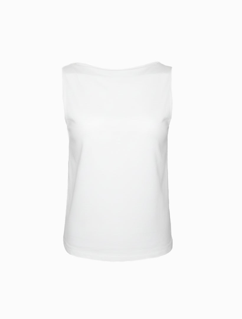 Shell Top White - Zjoosh