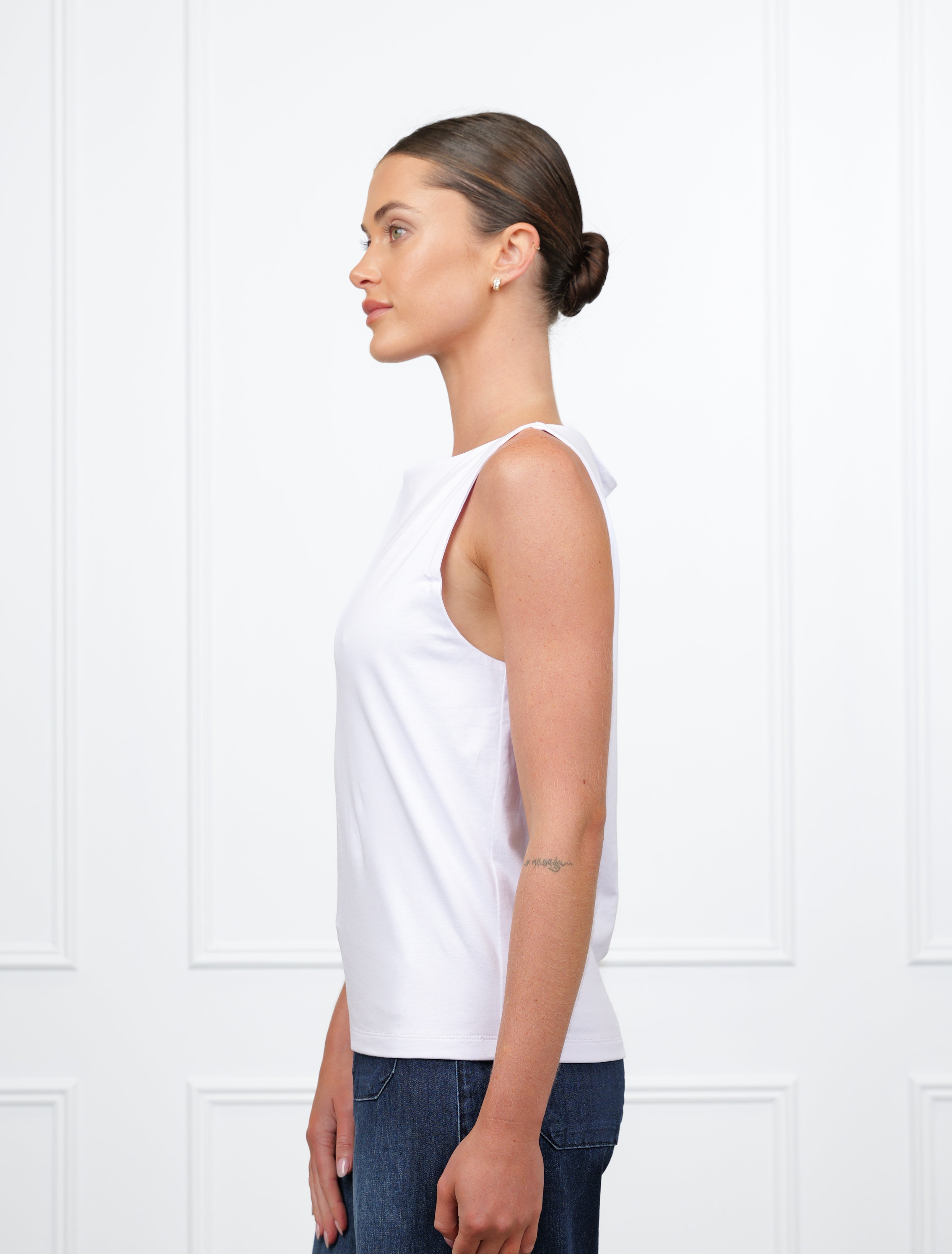 Shell Top White - Zjoosh