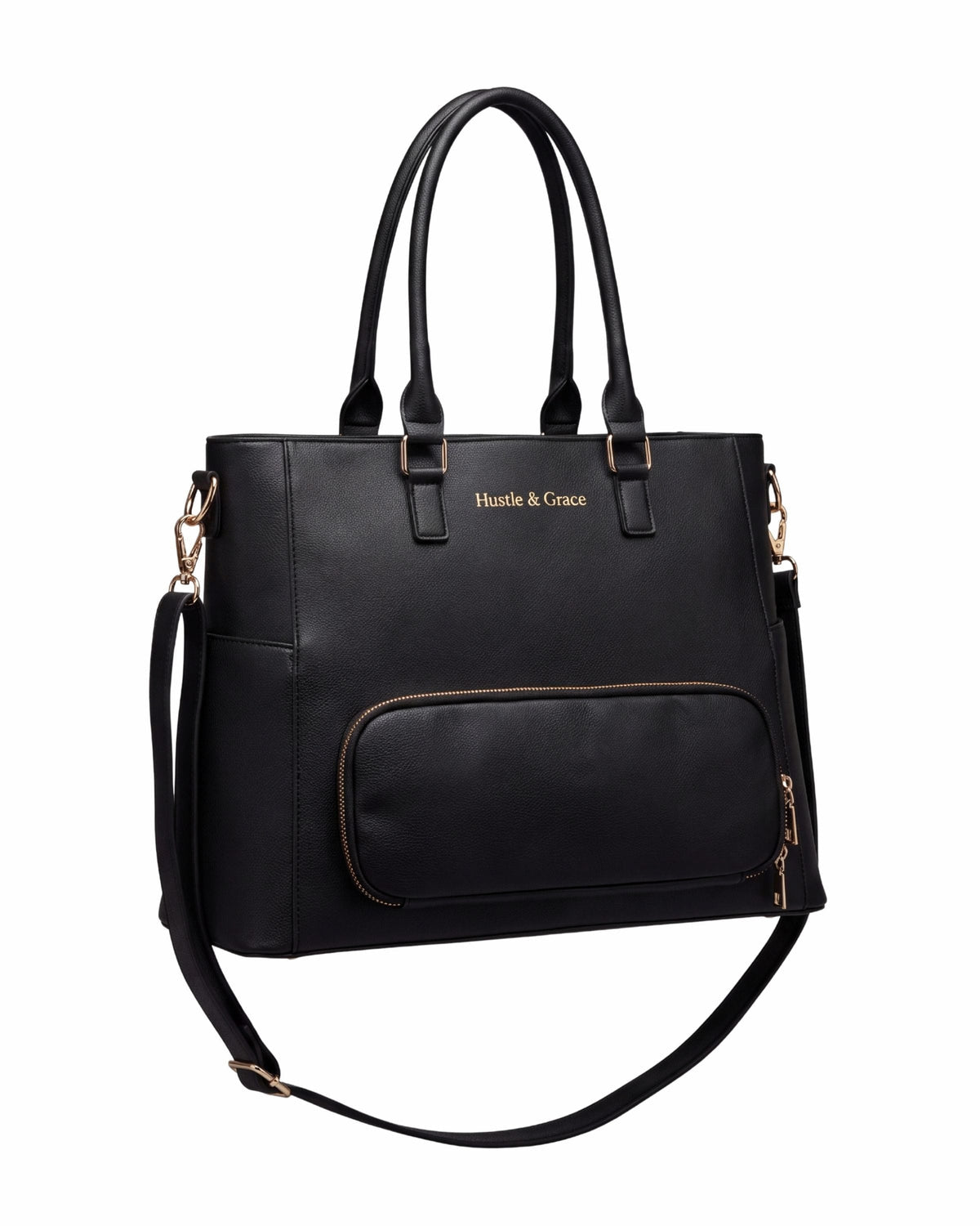 The Iluka Executive Tote - Charcoal