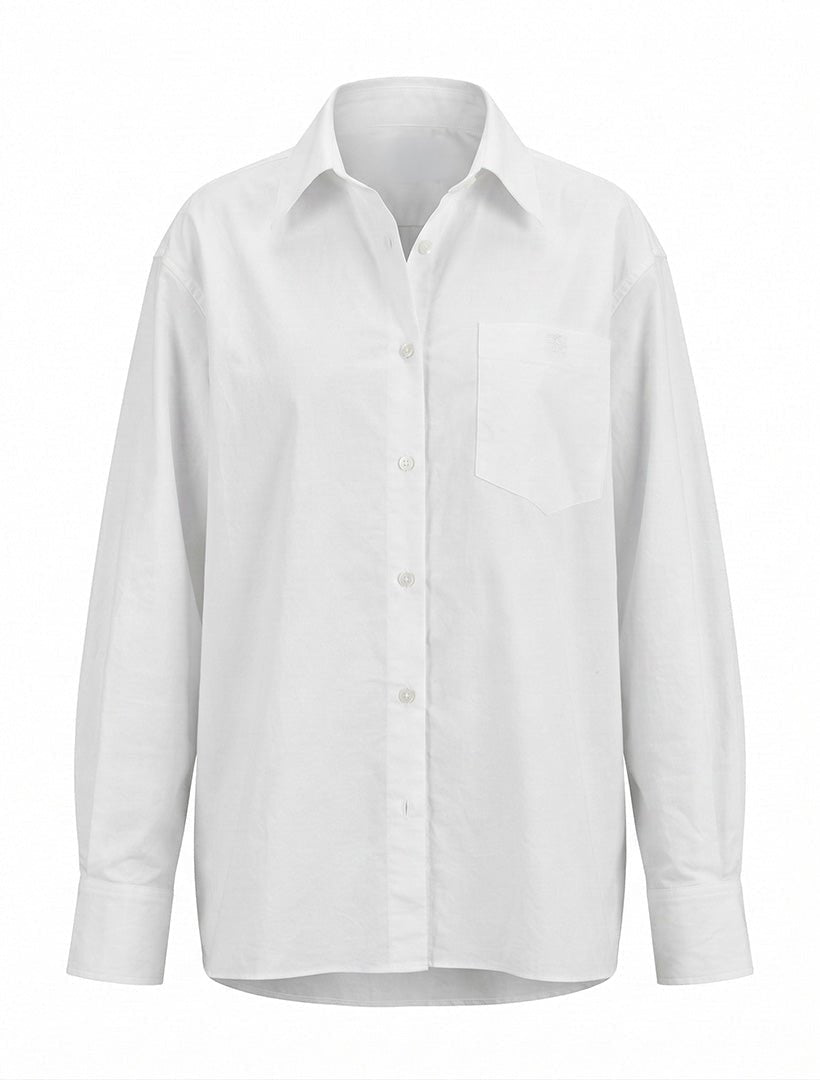 Zjoosh Boyfriend Shirt White - Zjoosh