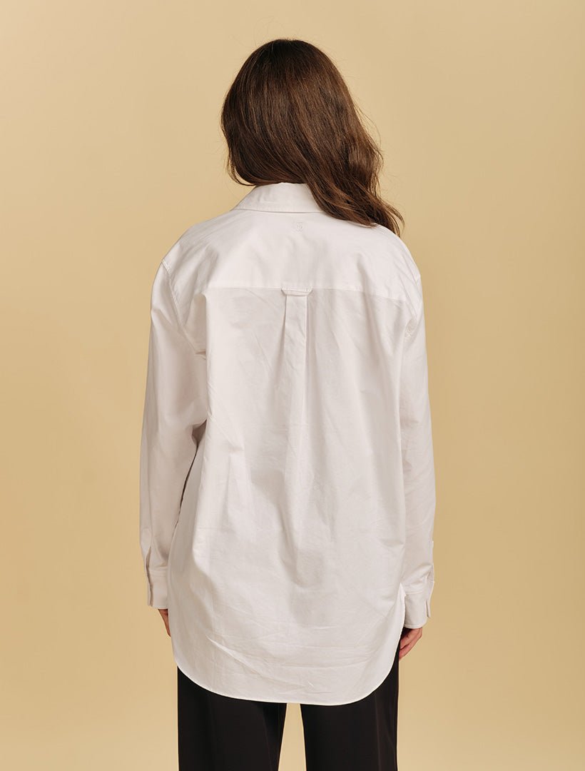 Zjoosh Boyfriend Shirt White - Zjoosh
